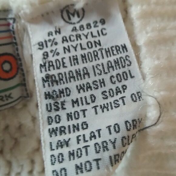 VTG A'Milano Abstract Geometry Color Block Sweater - Picture 9 of 9